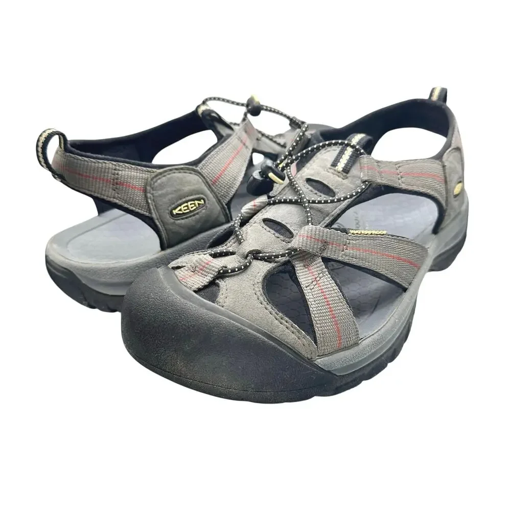 Keen | Men | Venice H2 Red Gray Outdoor Hiking Waterproof Sandals | Size 11